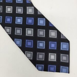 Mazzoni Necktie Mens Handmade Silk Formal Suit Dress Oxford Argyle Diamond Adult